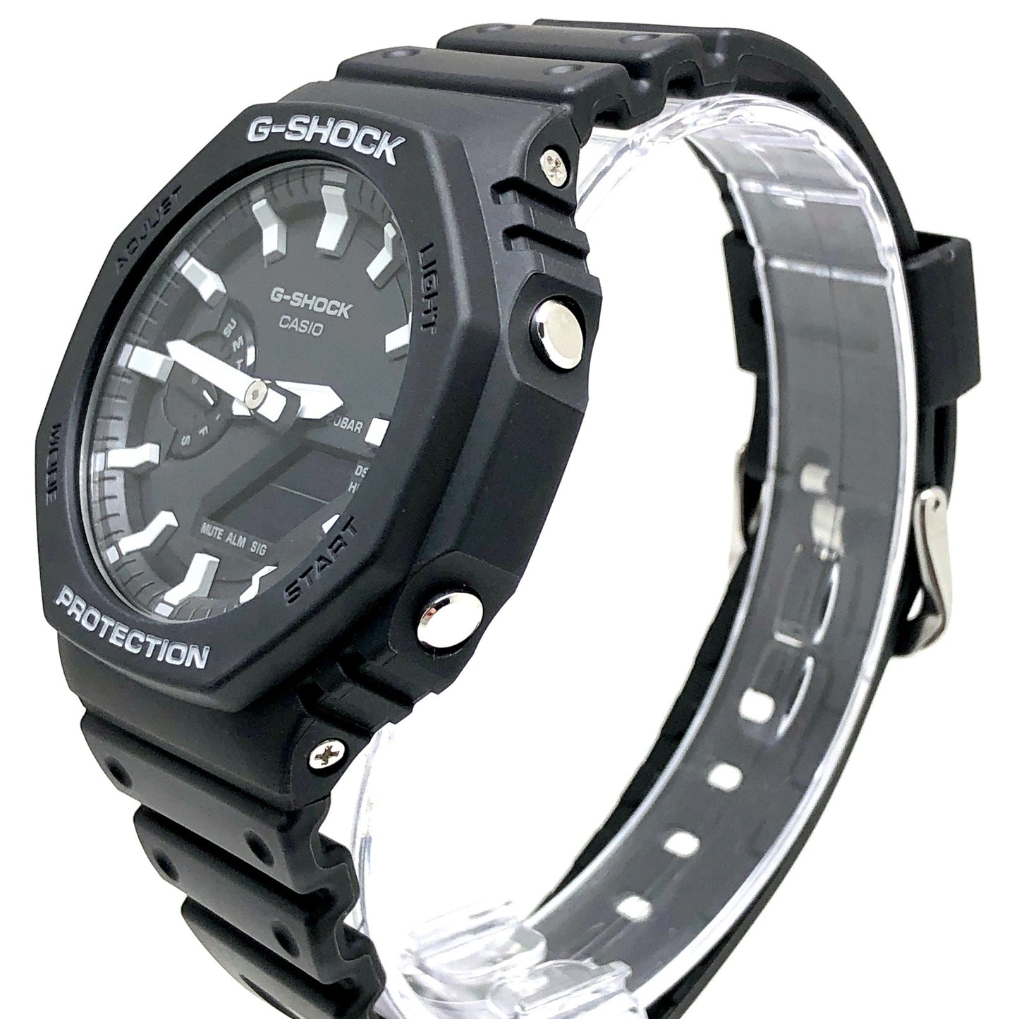 GA-2100-1A オクタゴン カシオーク ブラック