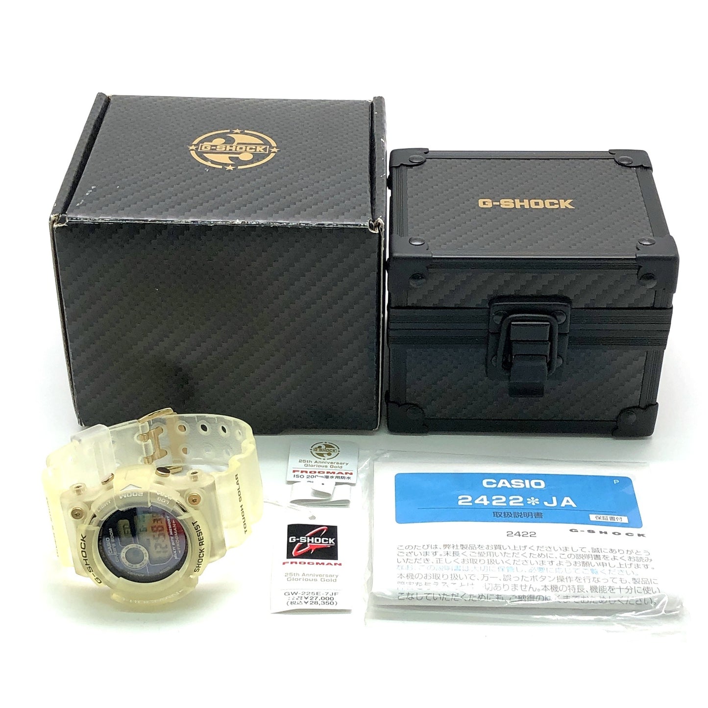 GW-225E-7 Gショック25周年記念 フロッグマン グロリアスゴールド