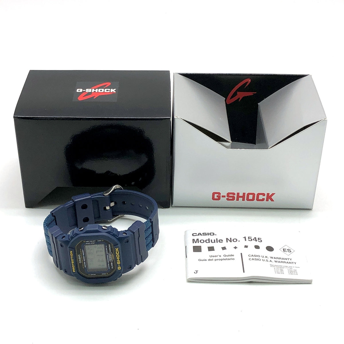 DW-5600EB-2V ブルースピード 海外モデル クロスバンド