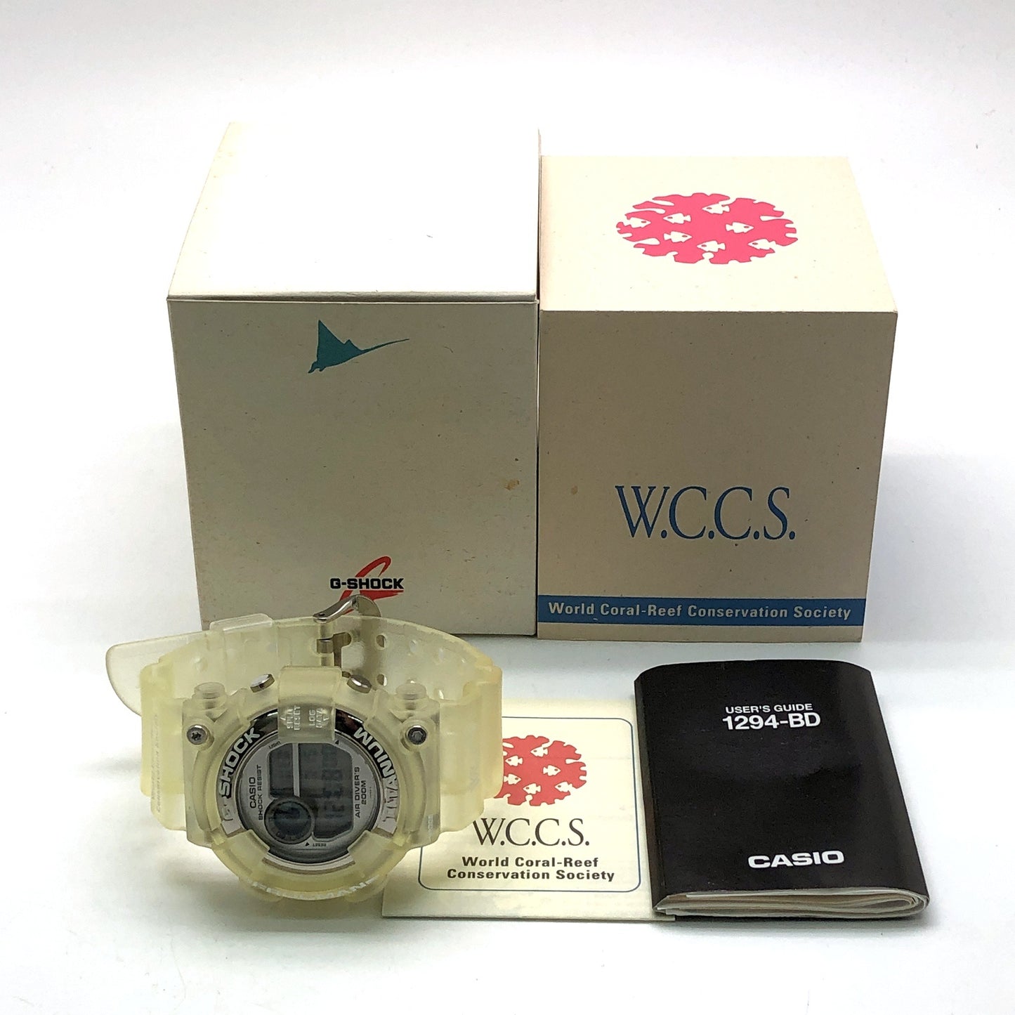 DW-8201WC-7T W.C.C.S. フロッグマン 白ロゴ トリプルマンタEL