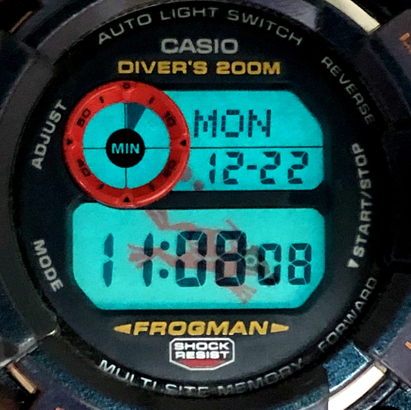 GW-201-6 フロッグマン 毒蛙 マジョーラカラー