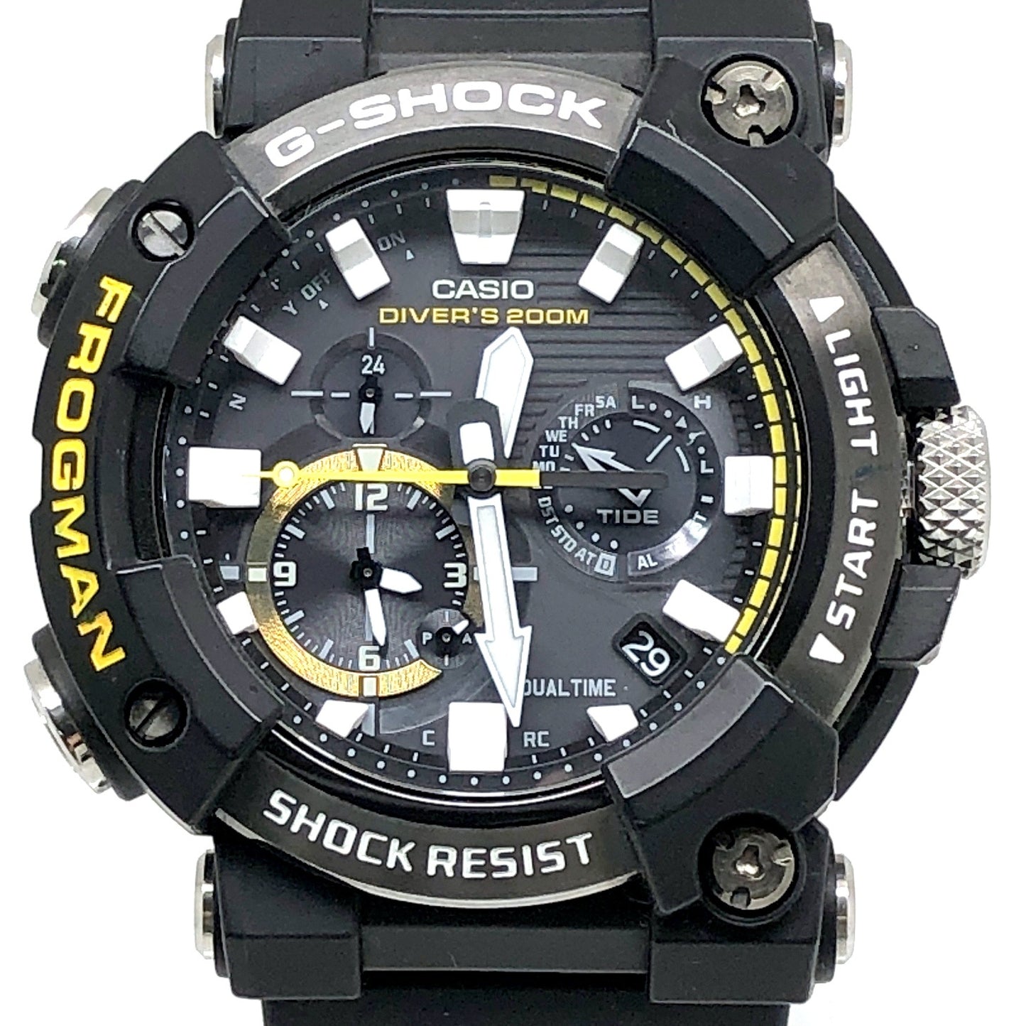 GWF-A1000-1A フロッグマン アナログモデル ブラック