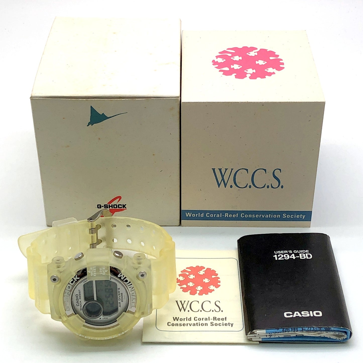 DW-8201WC-7T W.C.C.S. フロッグマン 白ロゴ トリプルマンタEL