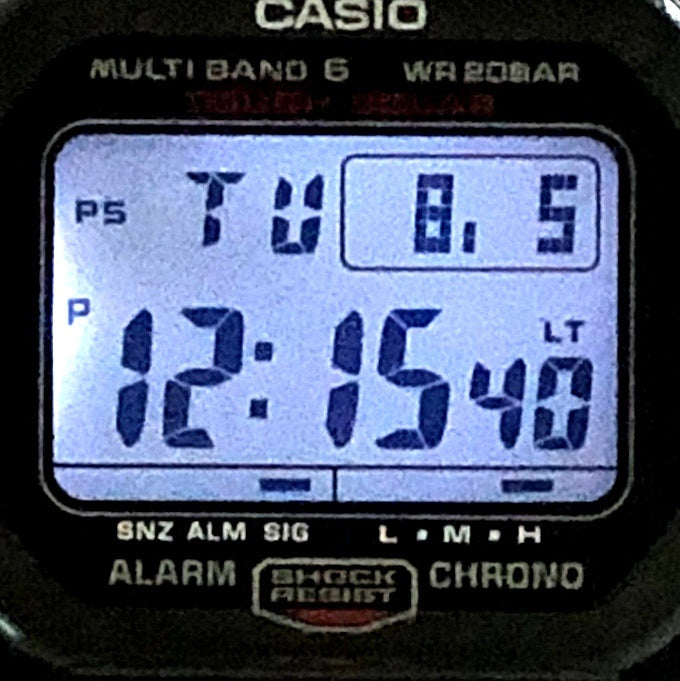 GW-S5600U-1 電波ソーラー カーボンファイバー