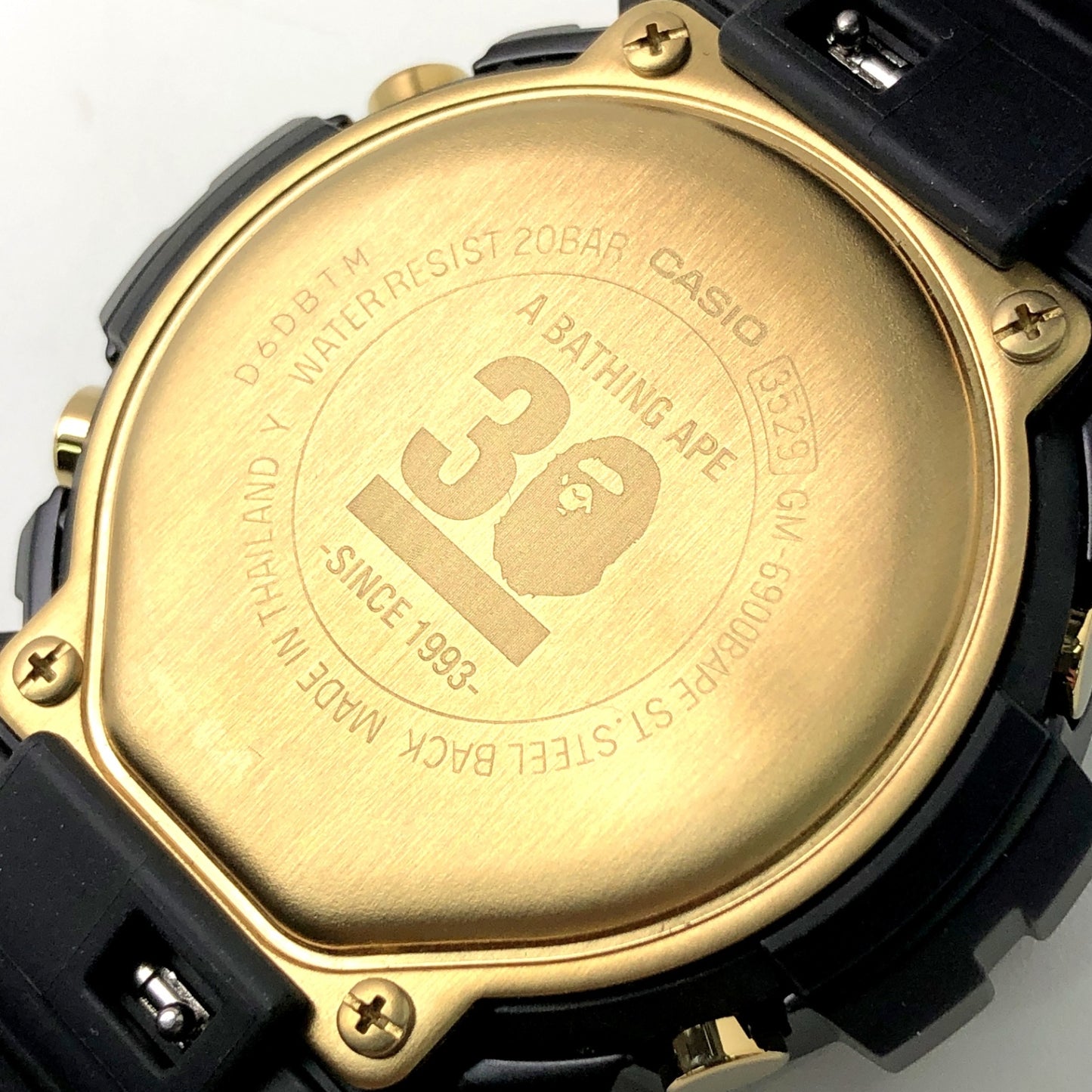 GM-6900BAPE-1 A BATHING APE 30周年記念 コラボレーションモデル