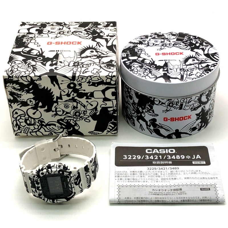 DW-5600GU-7 G-UNIVERSE 歴代キャラクタープリント