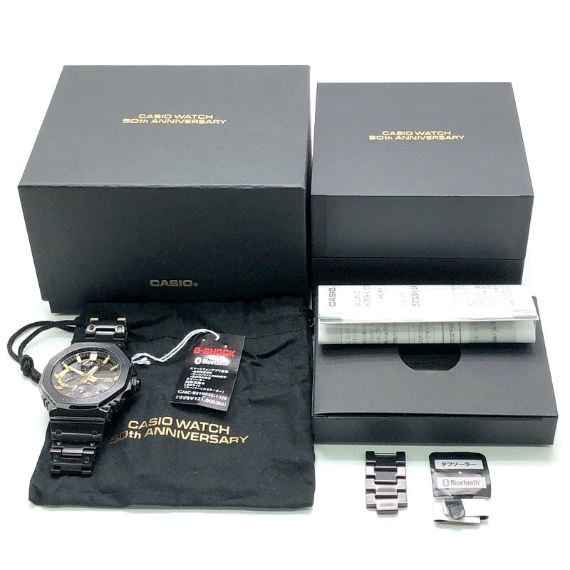 GMC-B2100ZE-1A カシオウォッチ50周年記念 フルメタル クロノグラフ