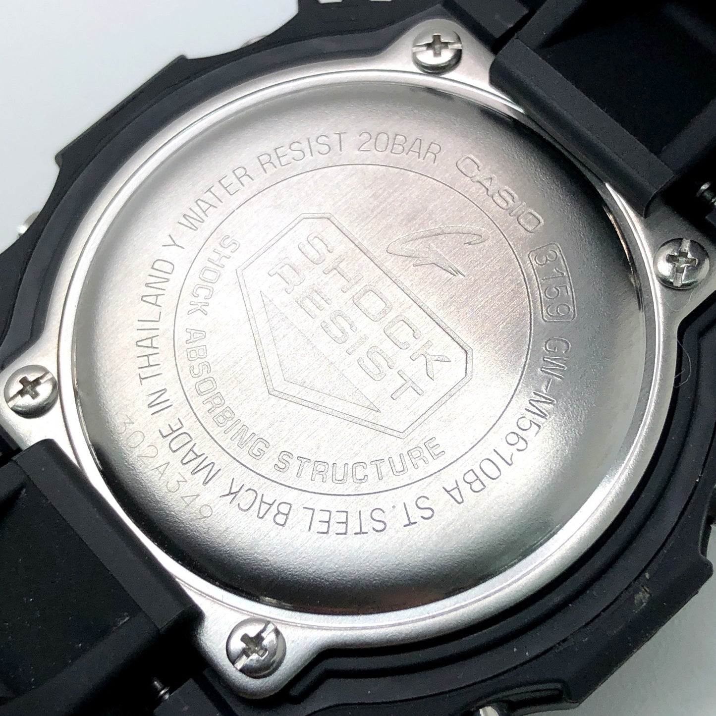 GW-M5610BA-1 電波ソーラー搭載 ブラック×ブルーシリーズ