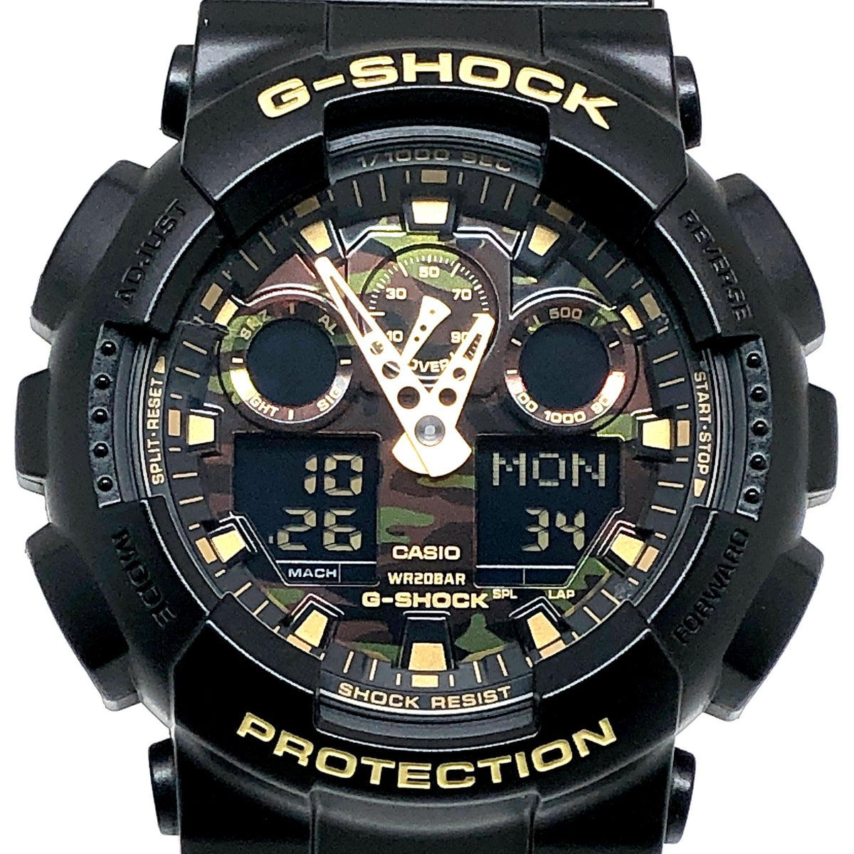 GA-100CF-1A9 カモフラージュダイヤルシリーズ