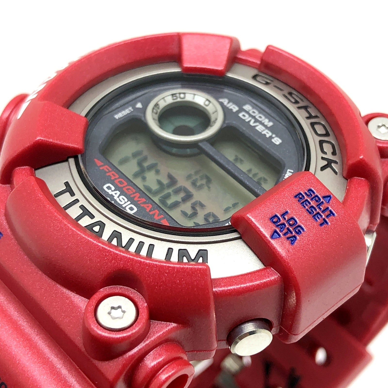 DW-8201GF-4 フロッグマン 赤蛙 パール調メタリックレッド