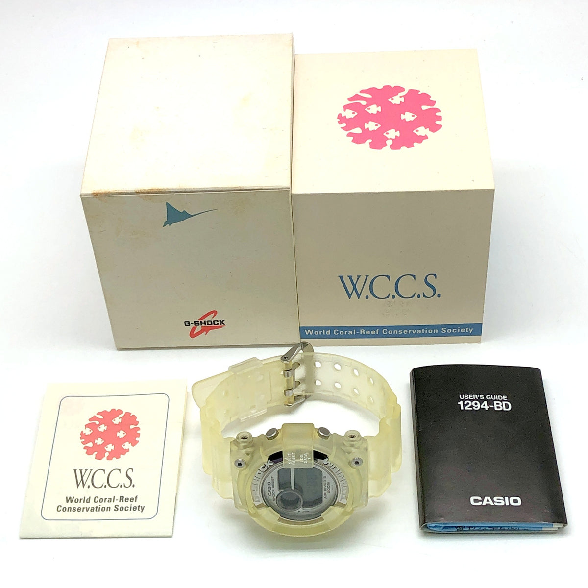 DW-8201WC-7T W.C.C.S. フロッグマン 白ロゴ トリプルマンタEL