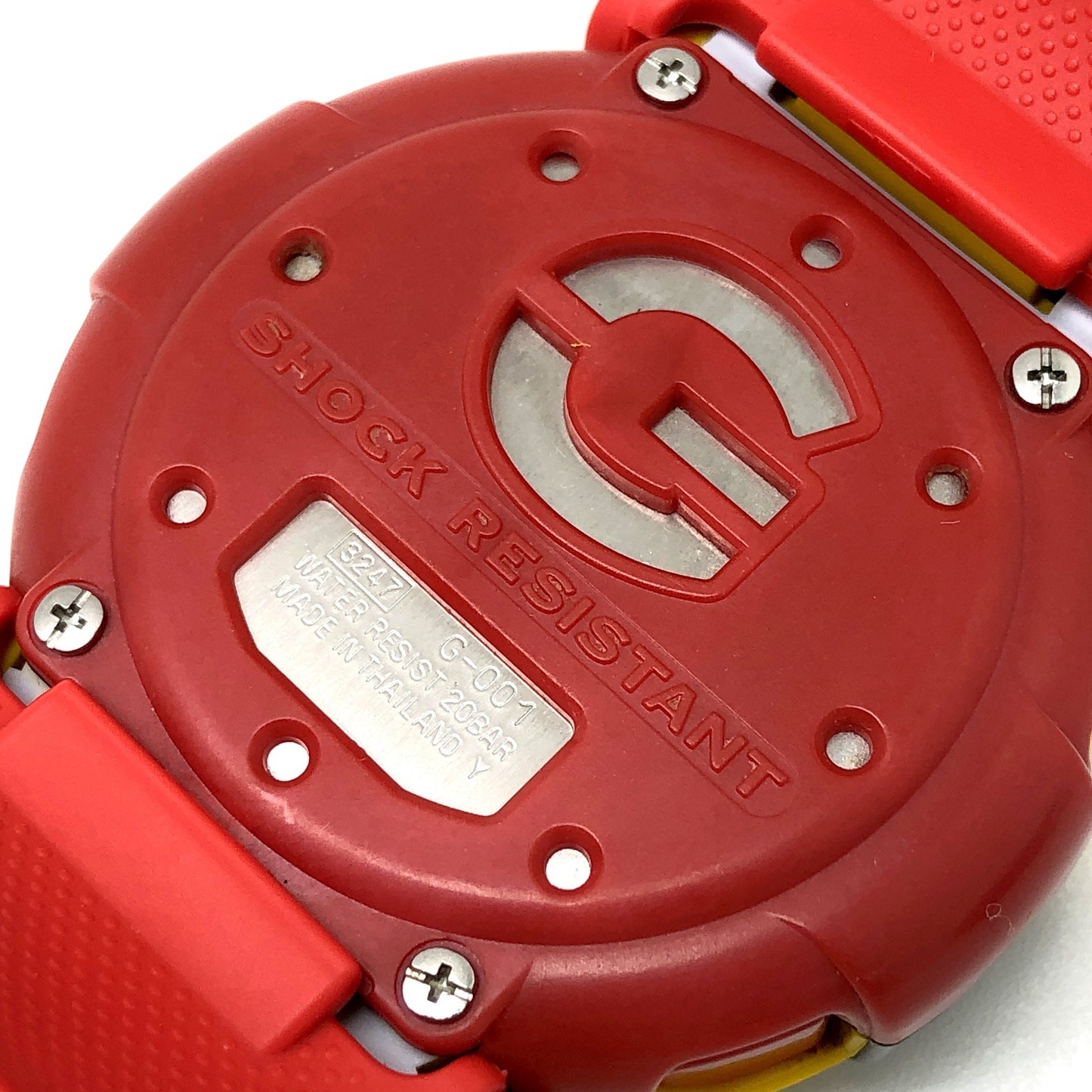 G-001-9 復刻ジェイソン イエロー×レッド