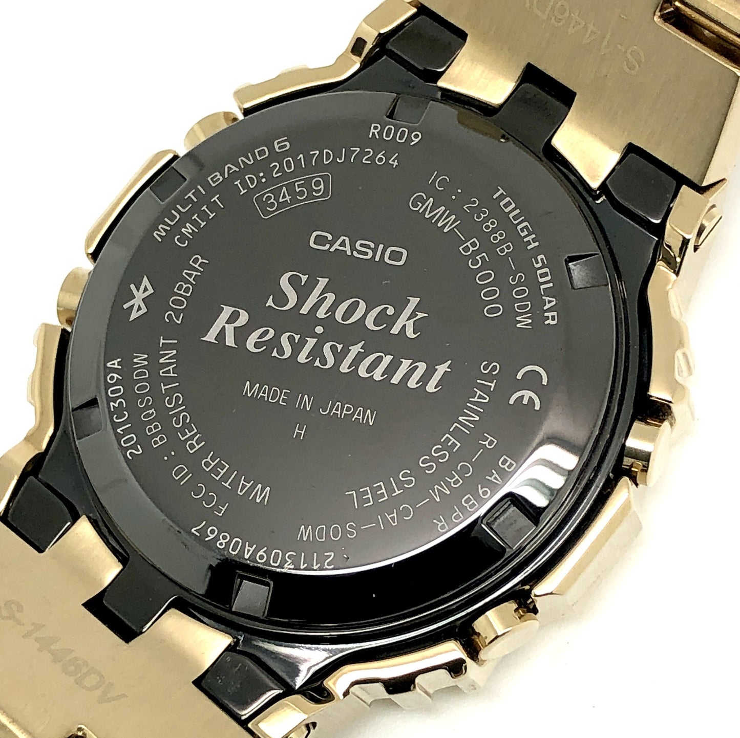 GMW-B5000GD-9JF フルメタル ゴールド