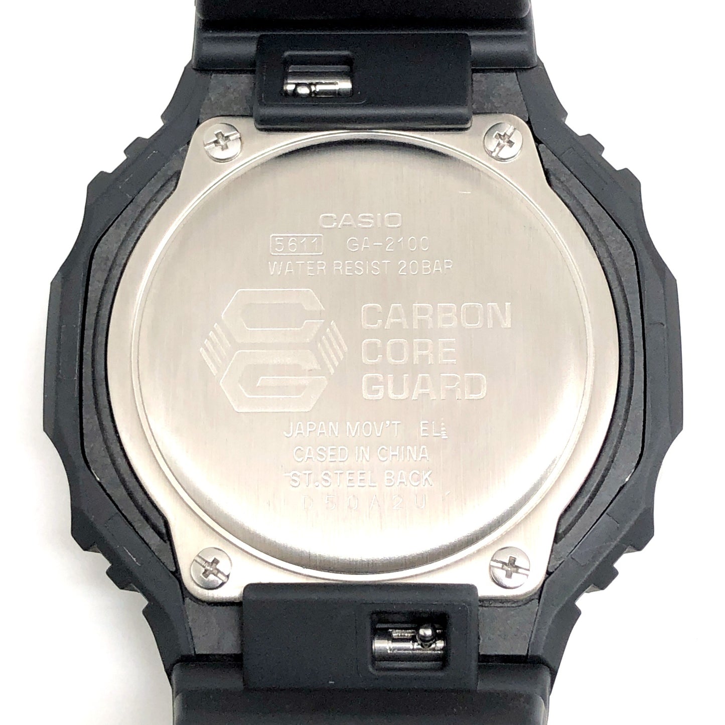 GA-2100-1A3 ネオンアクセントシリーズ グリーン