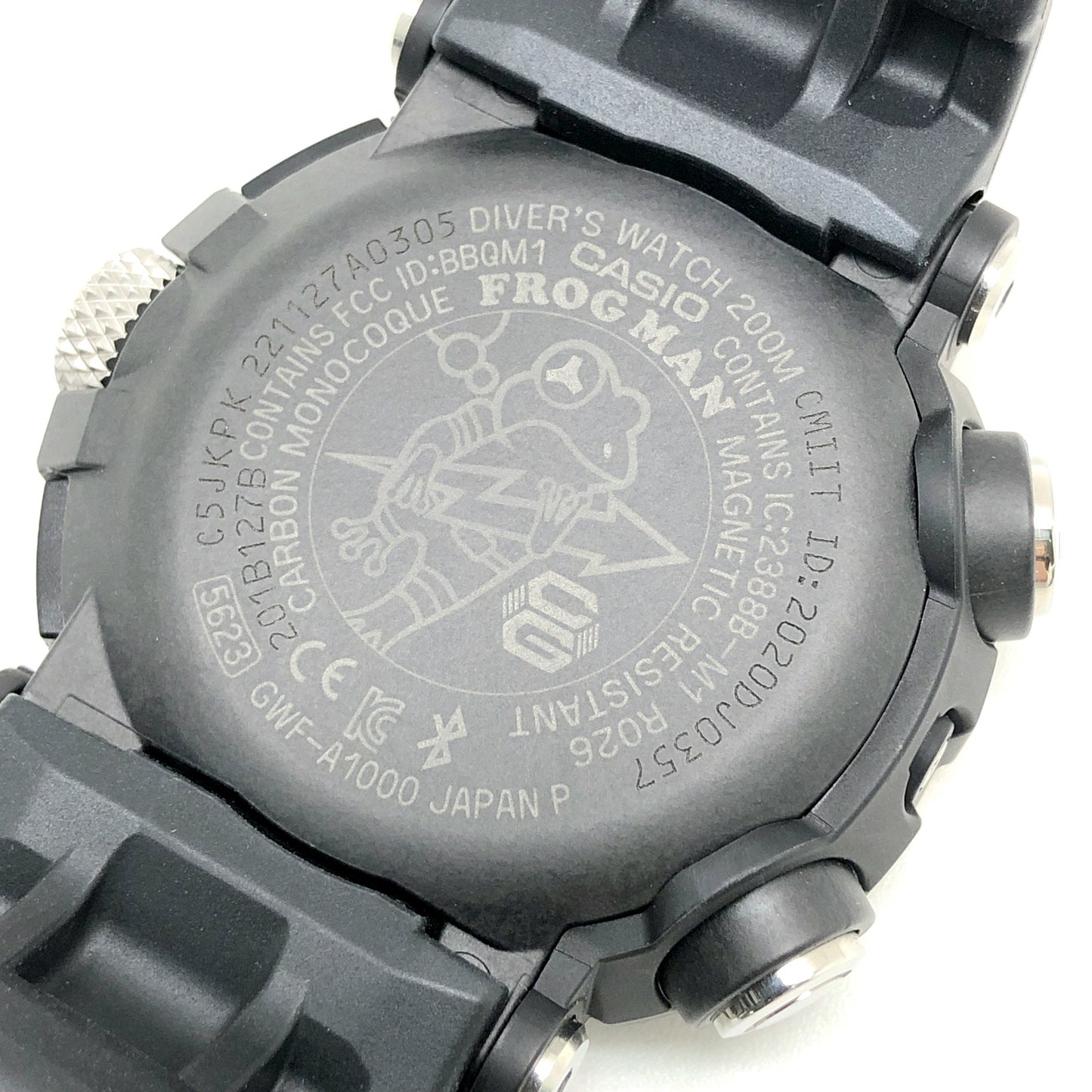 GWF-A1000-1A フロッグマン アナログモデル ブラック