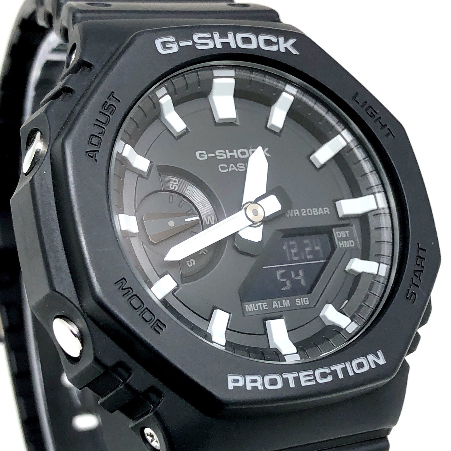 GA-2100-1A オクタゴン カシオーク ブラック