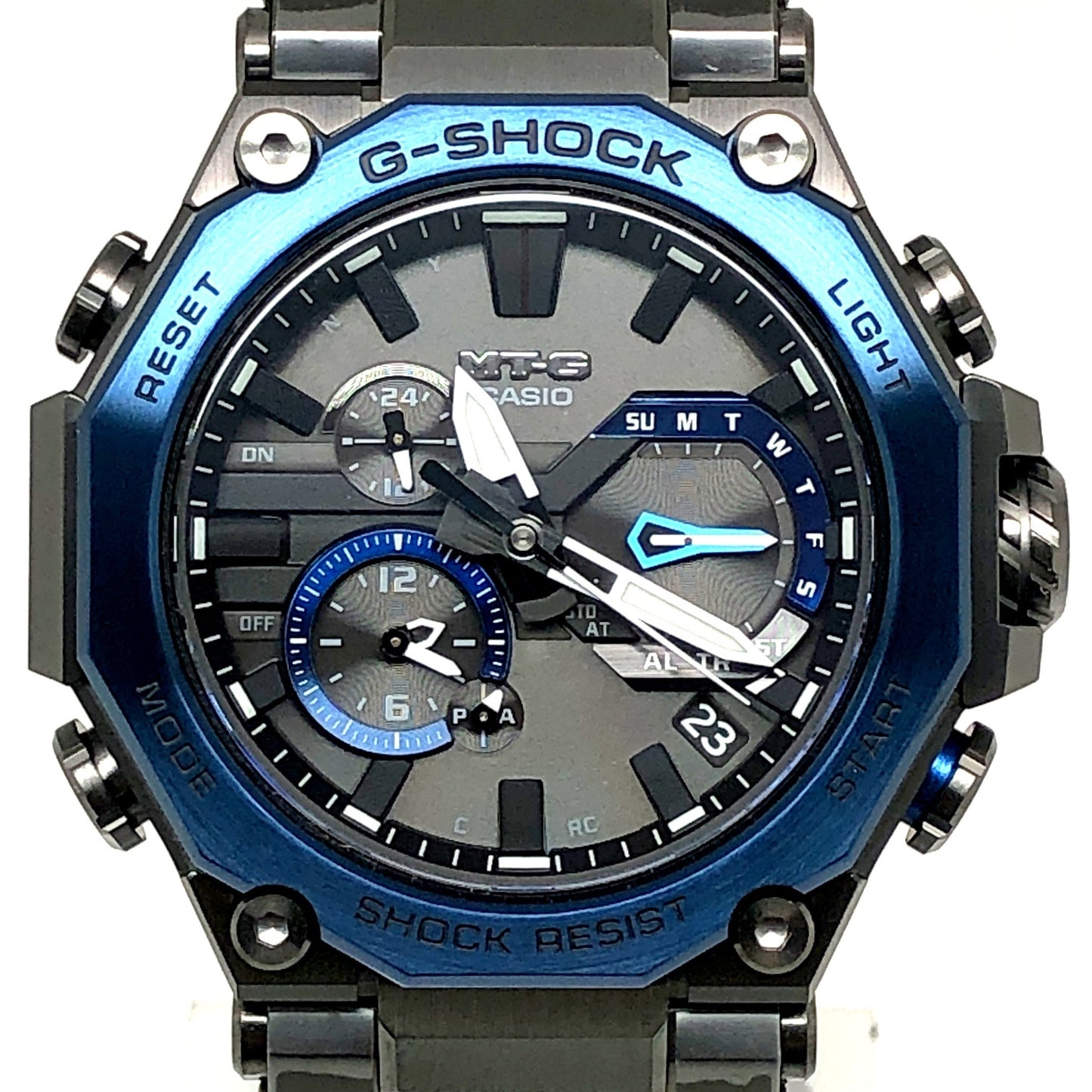 MTG-B2000B-1A2 MT-G ブルーメタル ソフトウレタンバンド