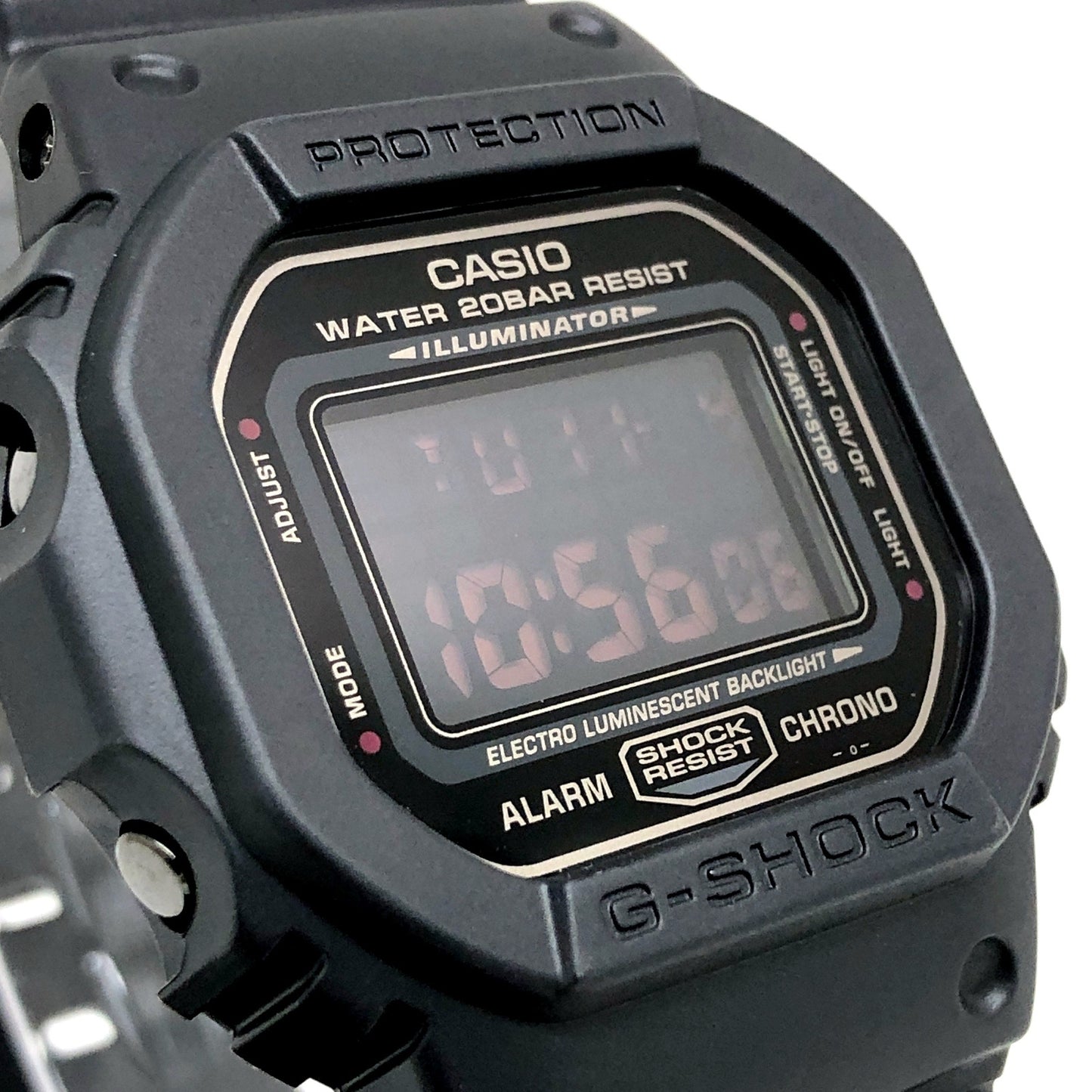 DW-5600MS-1 マットブラックレッドアイ