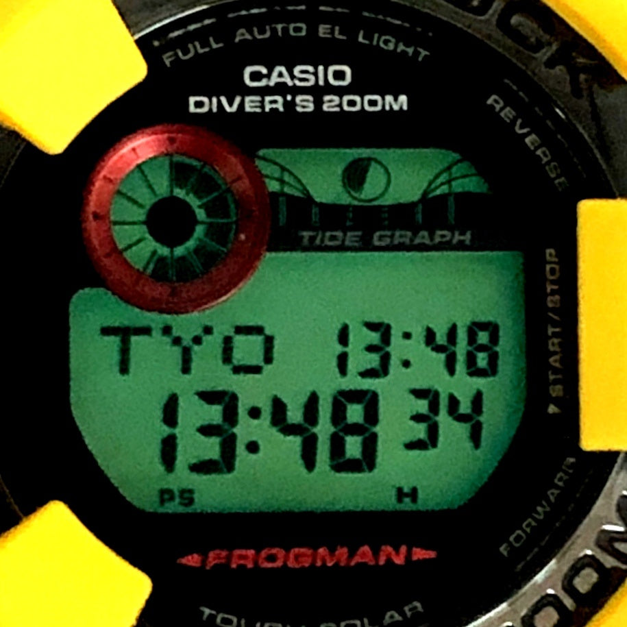 GF-8230E-9 30周年記念 フロッグマン ライトニングイエロー