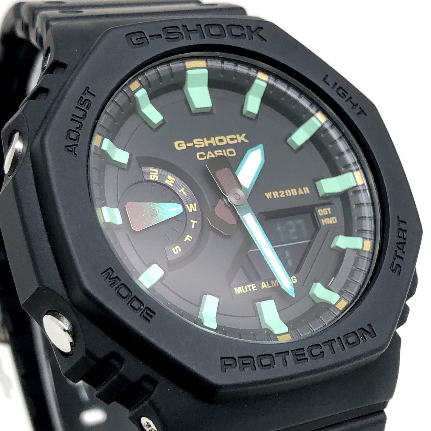 GA-2100RC-1A ティールアンドブラウンカラー