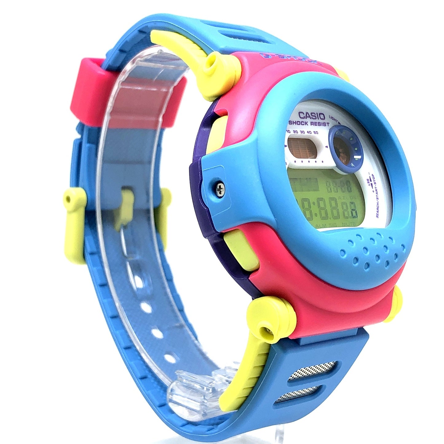 G-001-2 復刻ジェイソン マルチカラー ブルー×ピンク