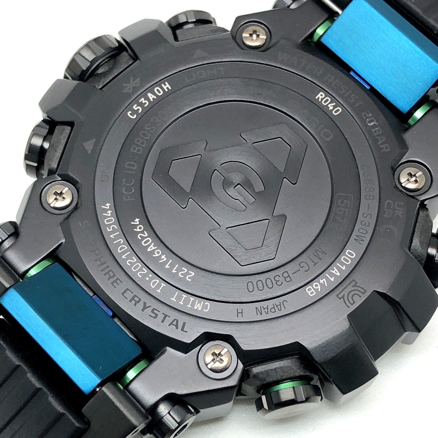 MTG-B3000BD-1A2 MT-G 電波ソーラー Bluetooth搭載モデル