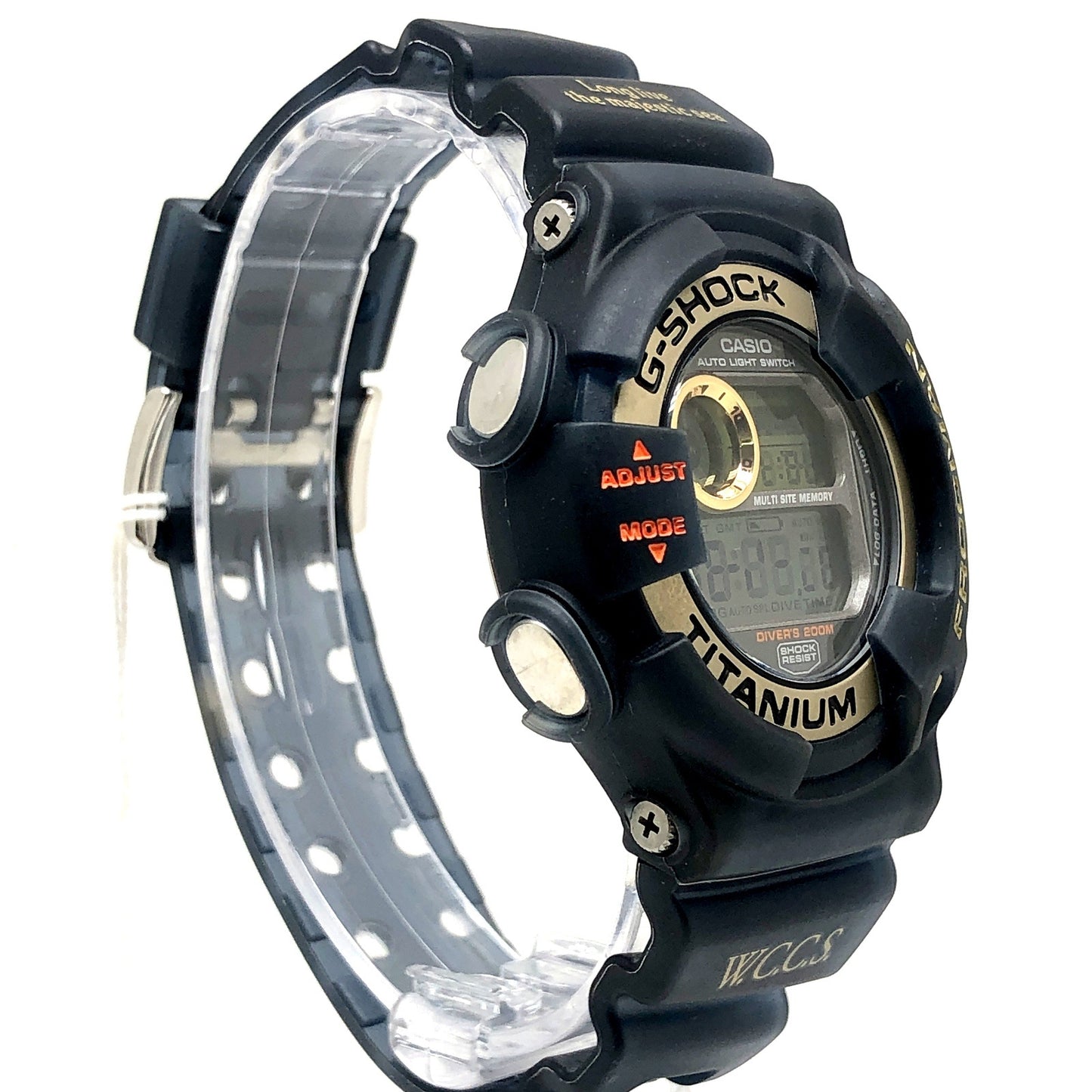 DW-9902GWC-8 フロッグマン WCCS ブラックスケルトン