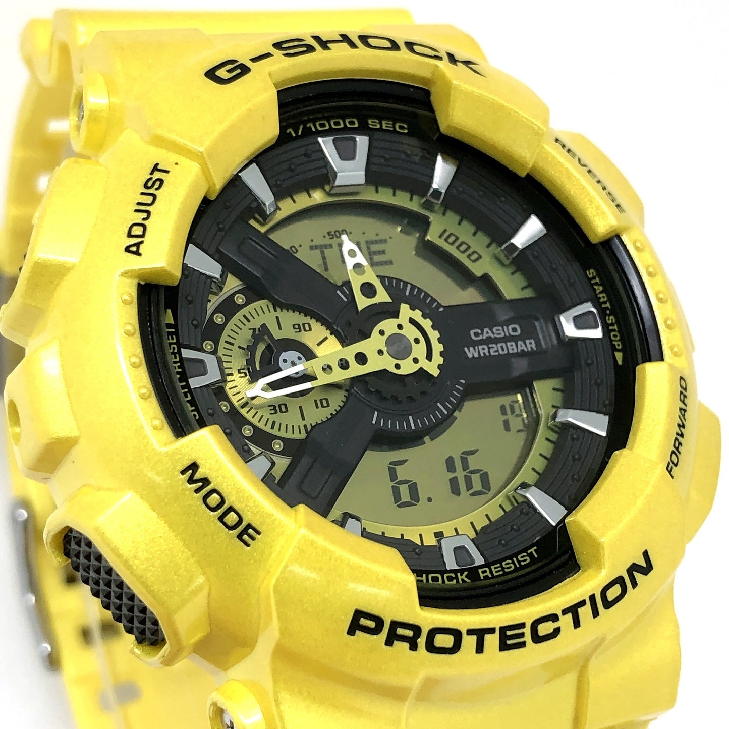 GA-110NM-9 イエローメタリックカラー