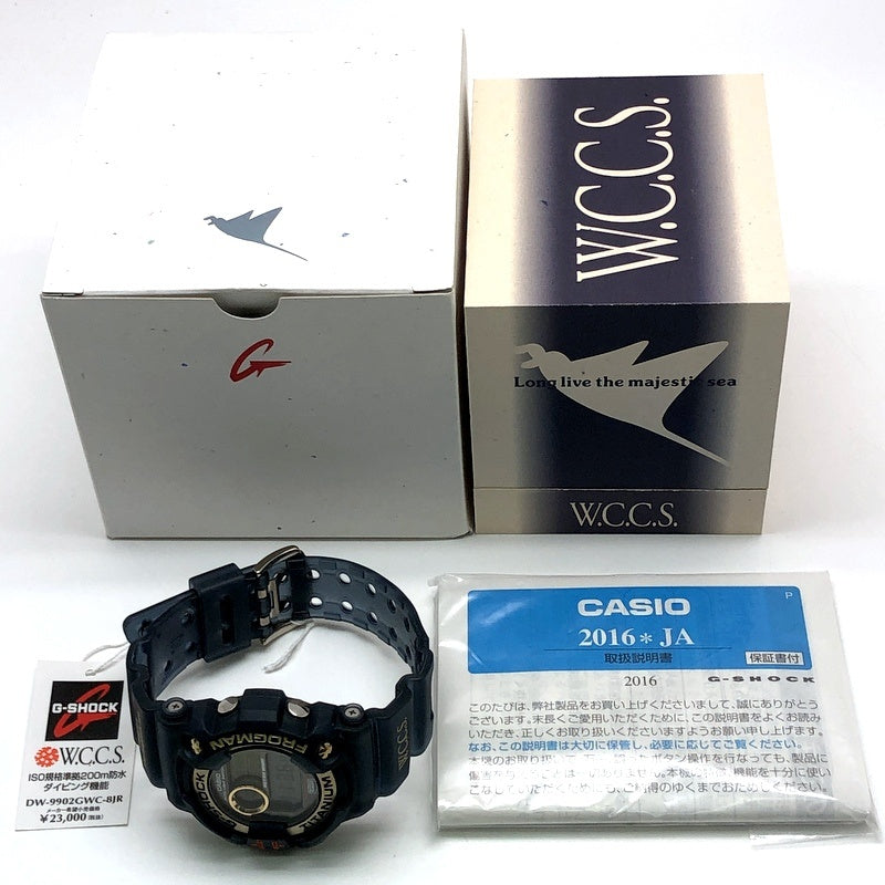 DW-9902GWC-8 フロッグマン WCCS ブラックスケルトン