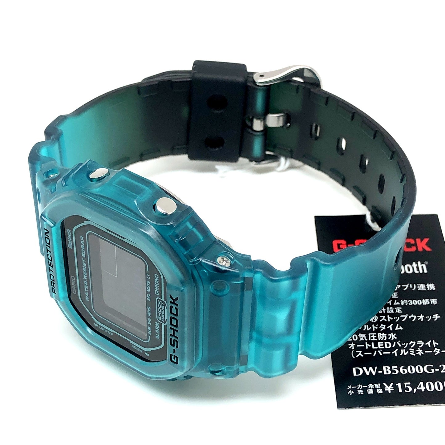 DW-B5600G-2 スケルトンカラー Bluetooth搭載