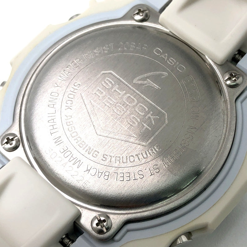 GW-M5610BW-7 電波ソーラー搭載 ホワイト＆ブラックシリーズ タイガーカモフラージュ