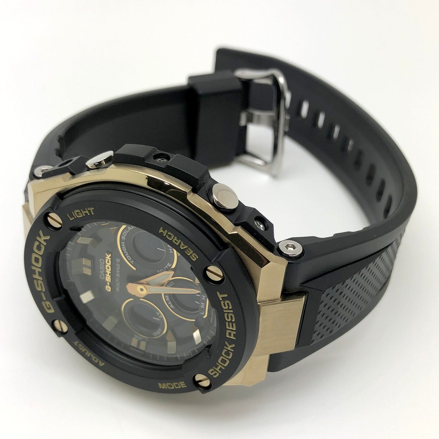 GST-W300G-1A9 G-STEEL BLACK×GOLD