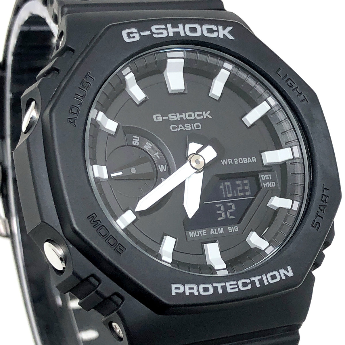 GA-2100-1A オクタゴン カシオーク ブラック