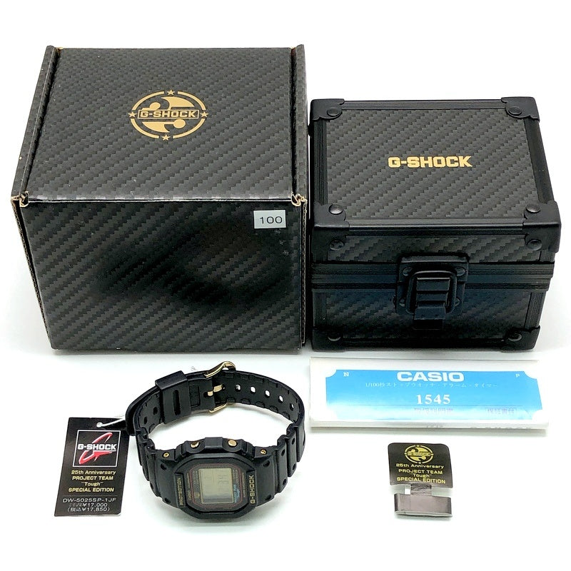 DW-5025SP-1JF Gショック25周年記念モデル 限定2008本
