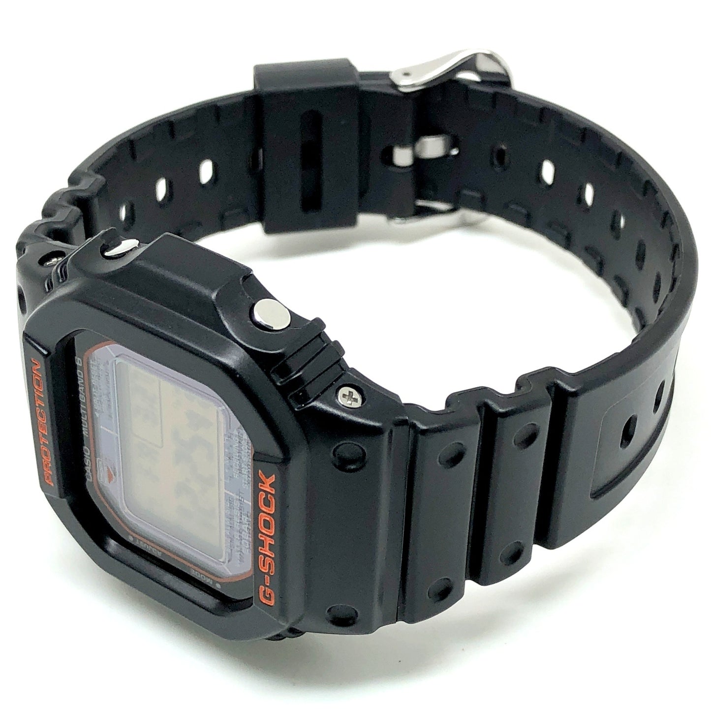 GW-M5610R-1 電波ソーラー オレンジ液晶モデル