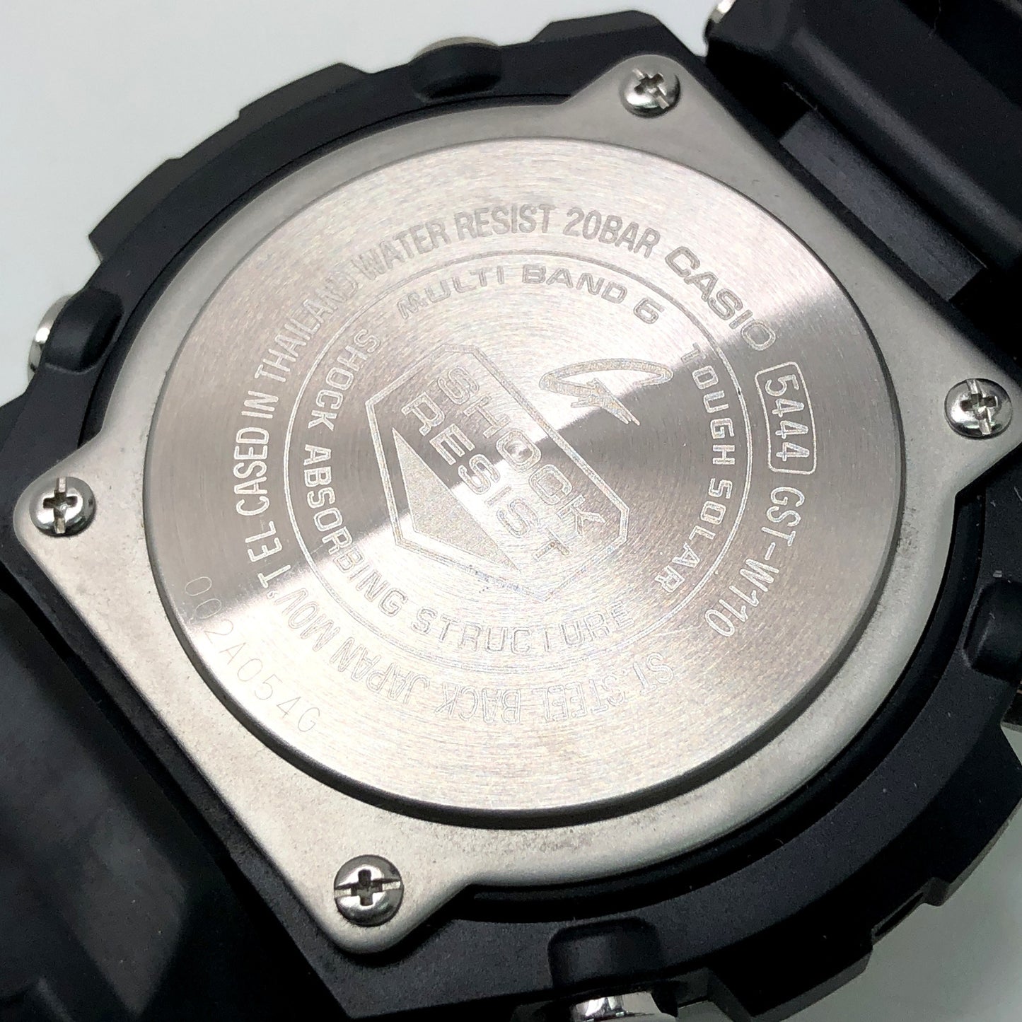 GST-W110-1A G-STEEL 電波ソーラー搭載 樹脂バンド