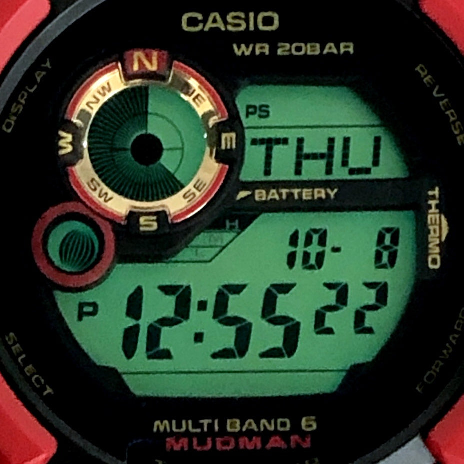 GW-9330A-4 Gショック30周年記念 ライジングレッド マッドマン