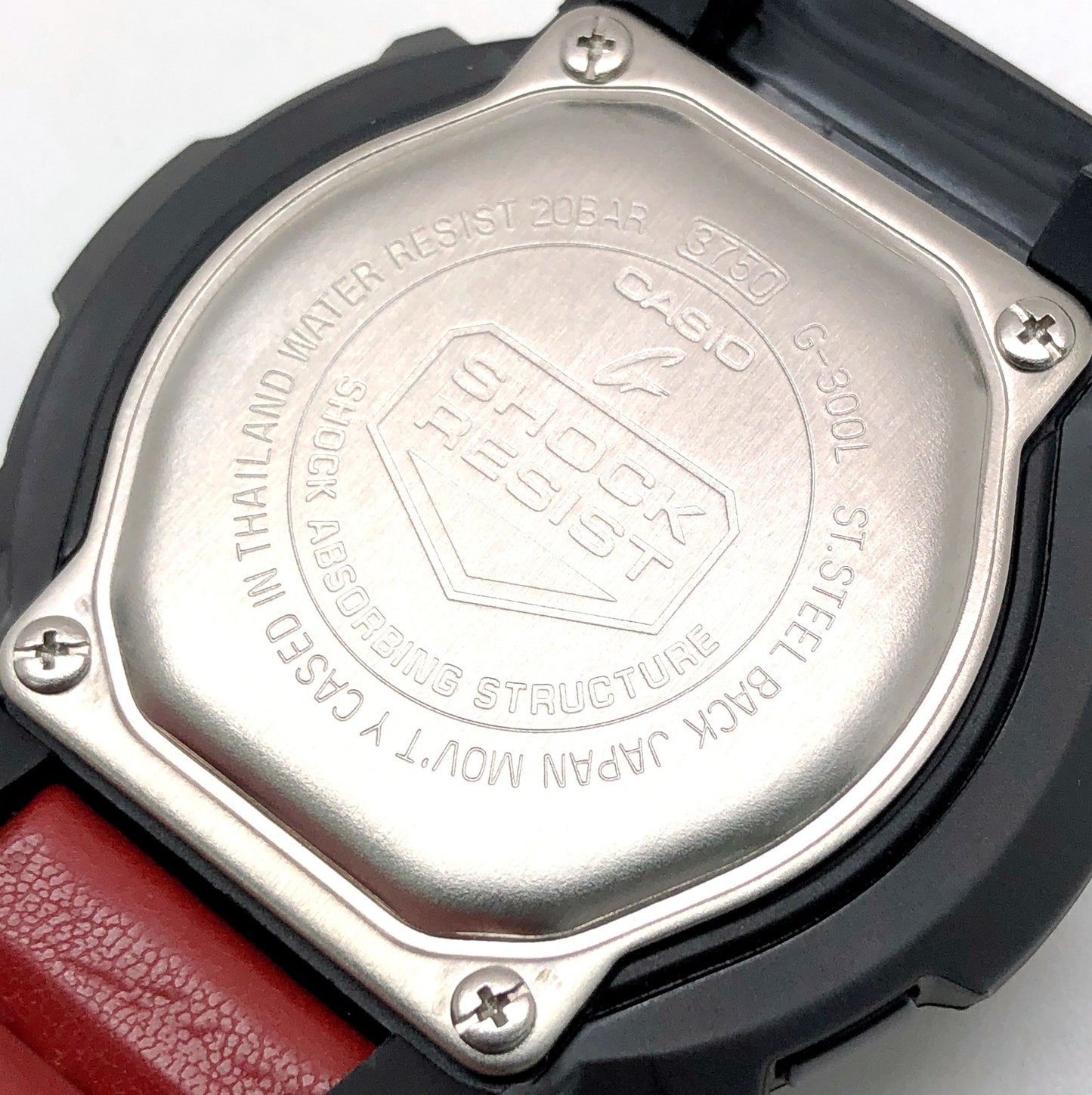 G-300L-4A G-SPIKE レザーバンド 海外モデル