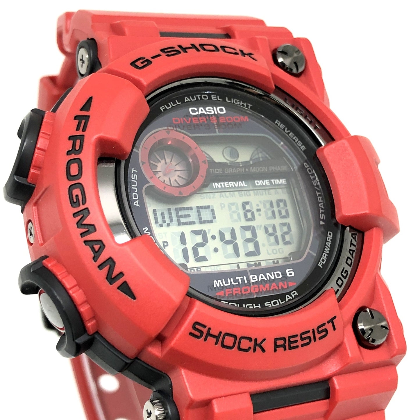 GWF-1000RD-4 フロッグマン メンインバーニングレッド