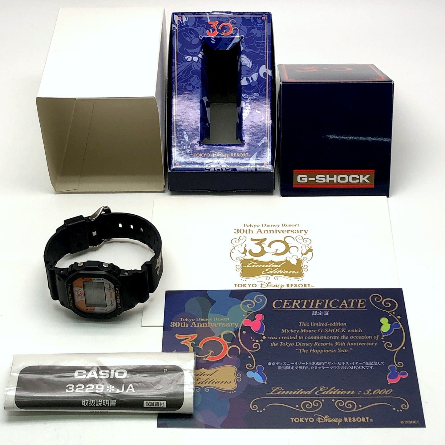 DW-5600VT 東京ディズニーリゾート 30周年記念 コラボレーションモデル