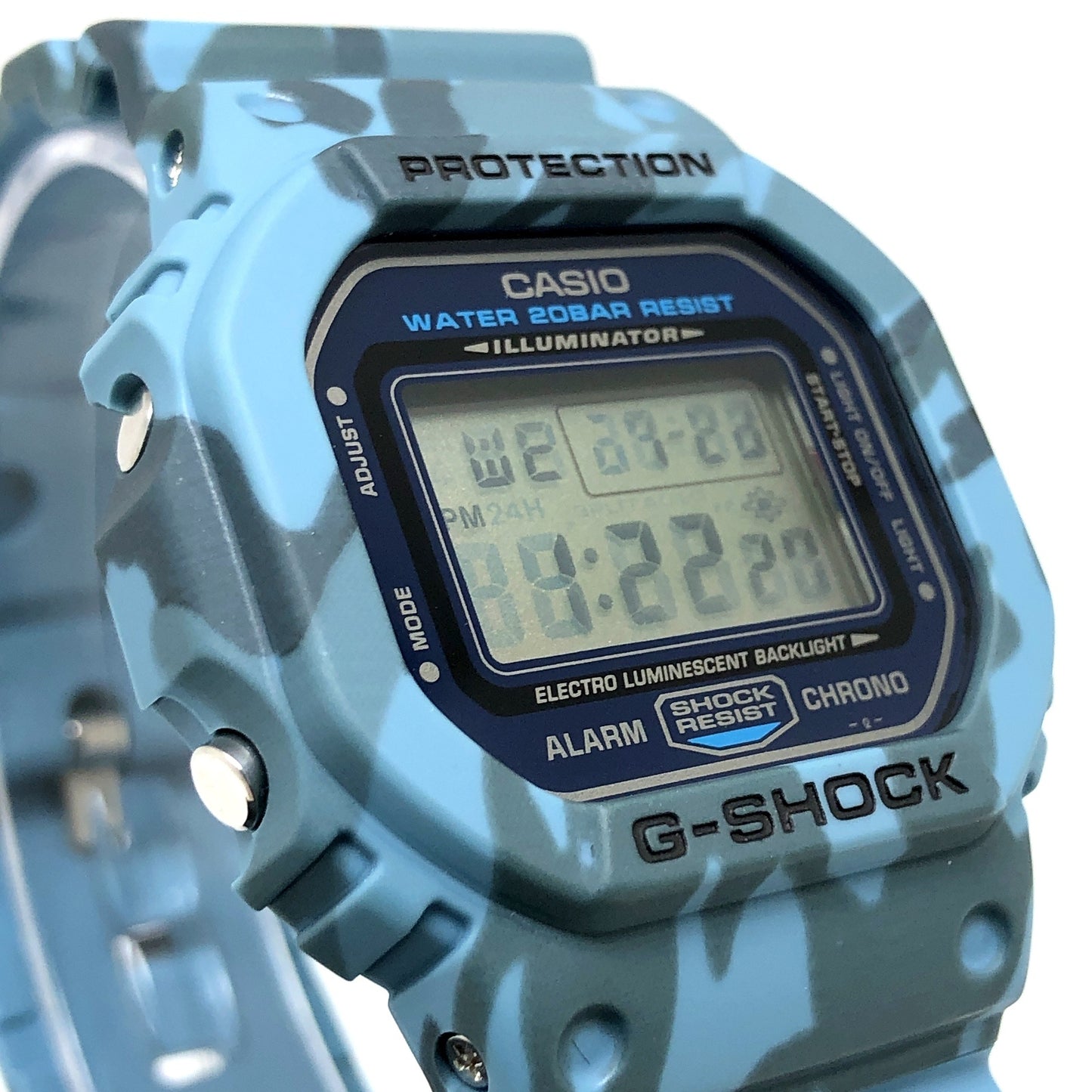 DW-5600CF-2 Gパイソン ブルーカモフラージュ