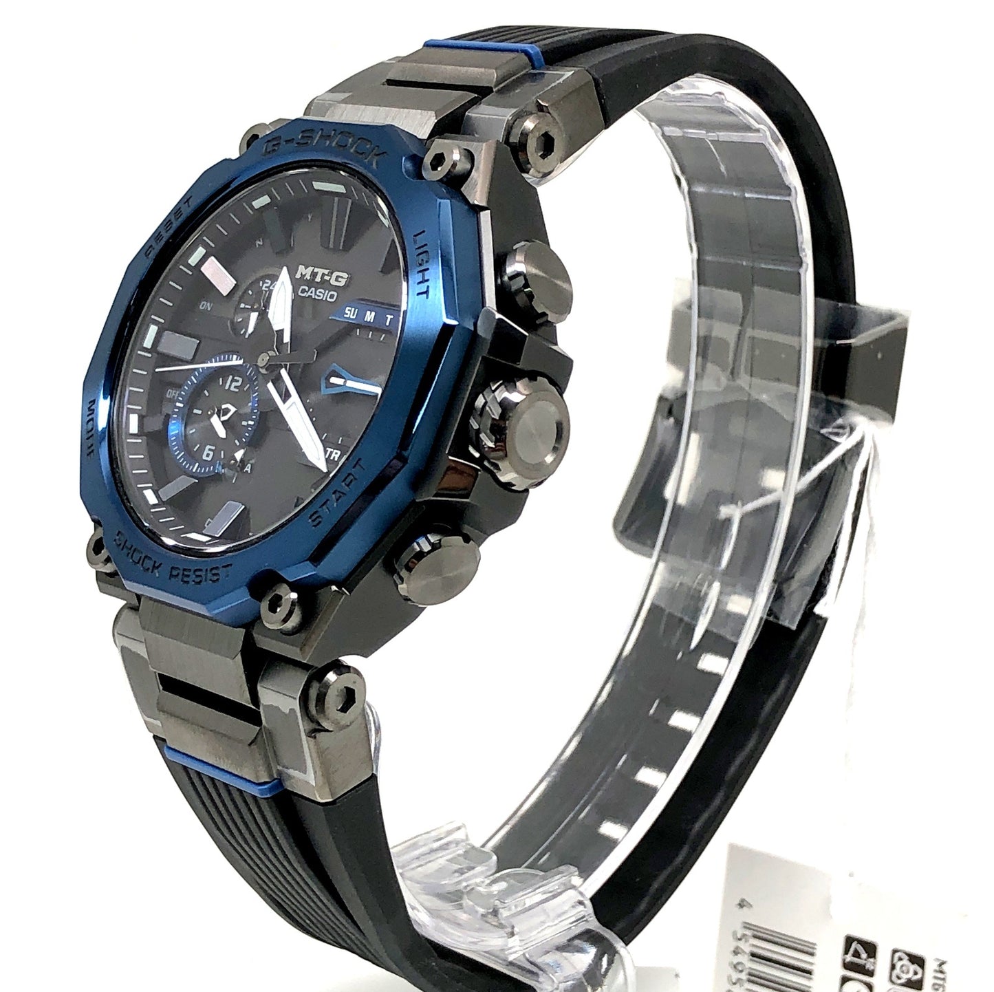 MTG-B2000B-1A2 MT-G ブルーメタル ソフトウレタンバンド