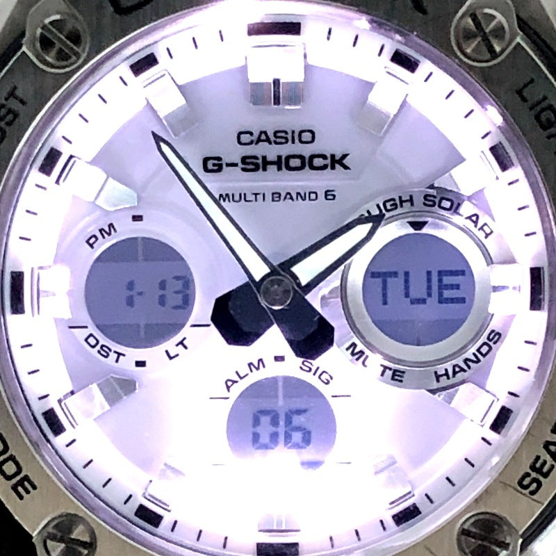 GST-W110D-7A Gスチール 電波ソーラーモデル