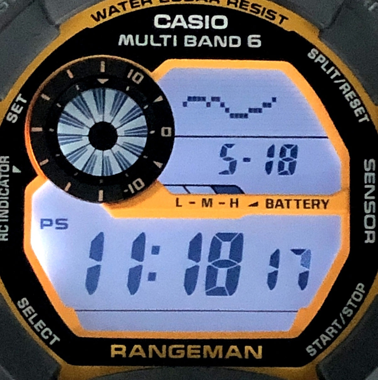 GW-9400YJ-1 レンジマン 電波ソーラー トリプルセンサー搭載