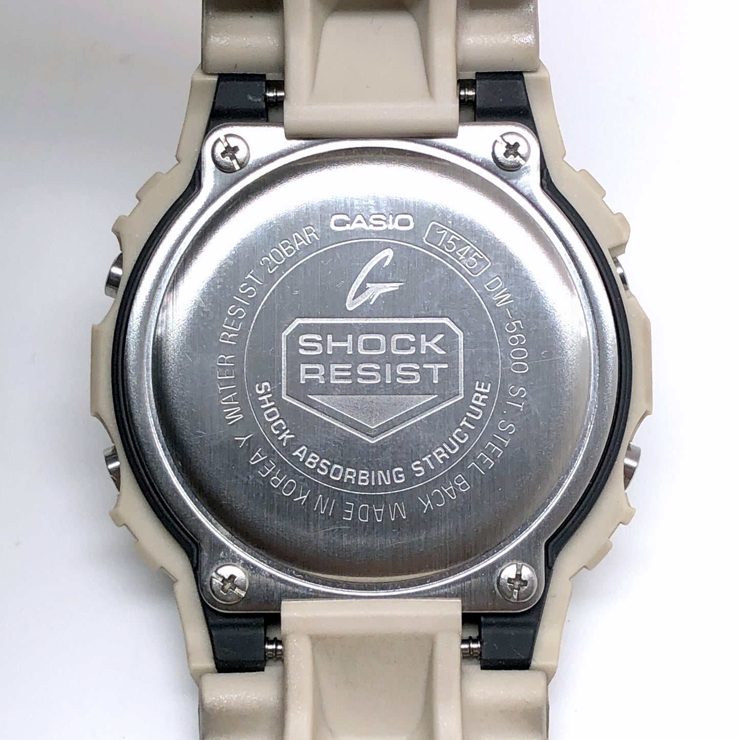 DW-5600CG-8Z スコーピオン(サソリ) シルバーゴールドメタリック