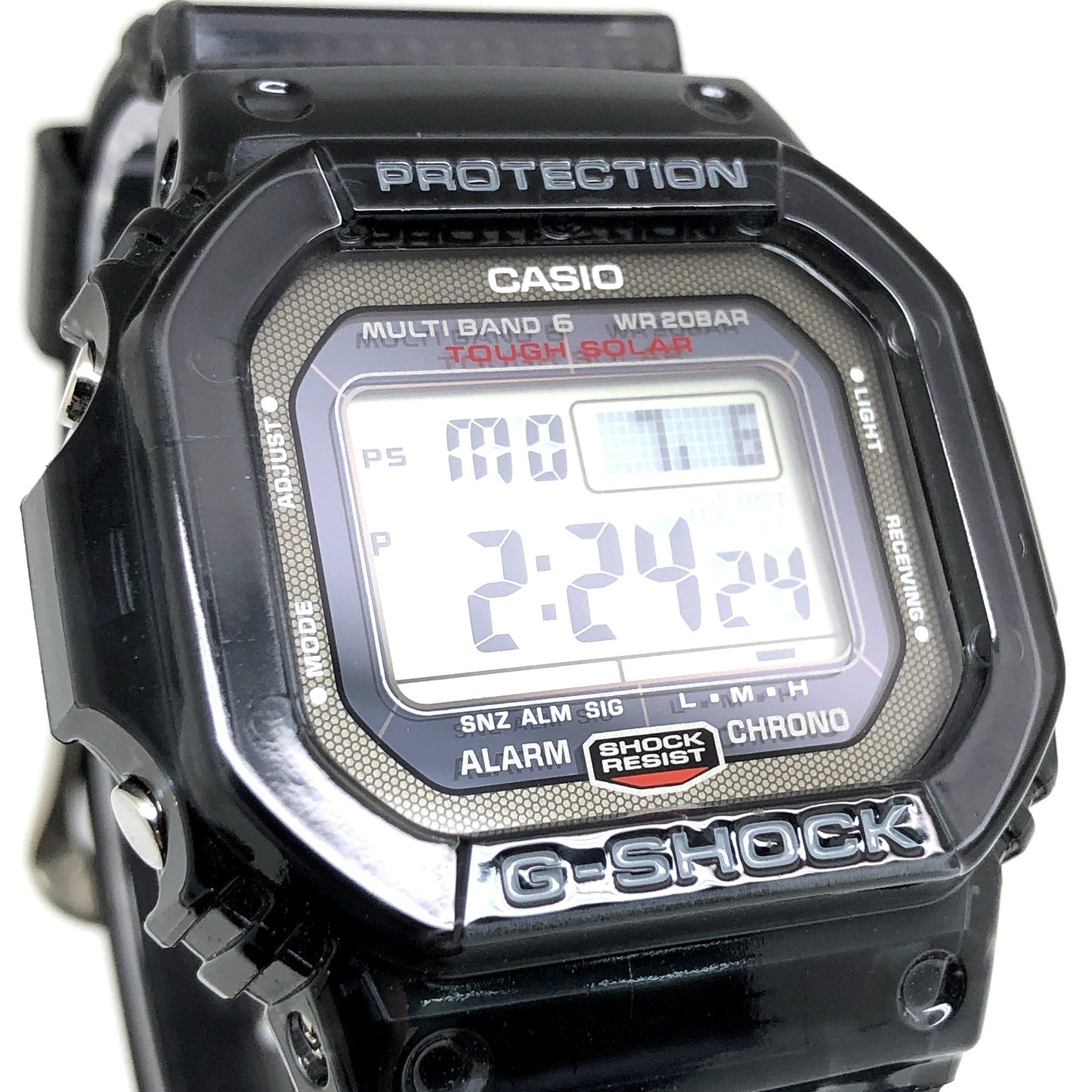 GW-S5600U-1 電波ソーラー搭載 LEDバックライト カーボンファイバー