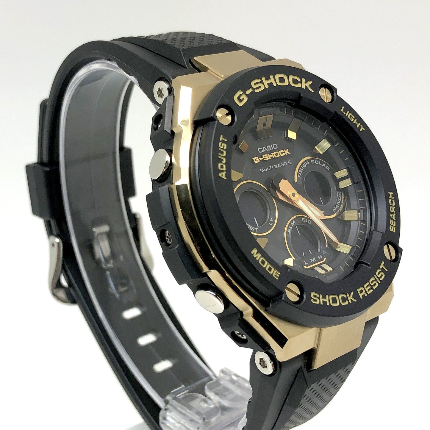 GST-W300G-1A9 G-STEEL BLACK×GOLD