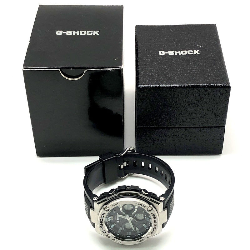 GST-W110-1AJF Gスチール 電波ソーラーモデル メタル×樹脂バンド