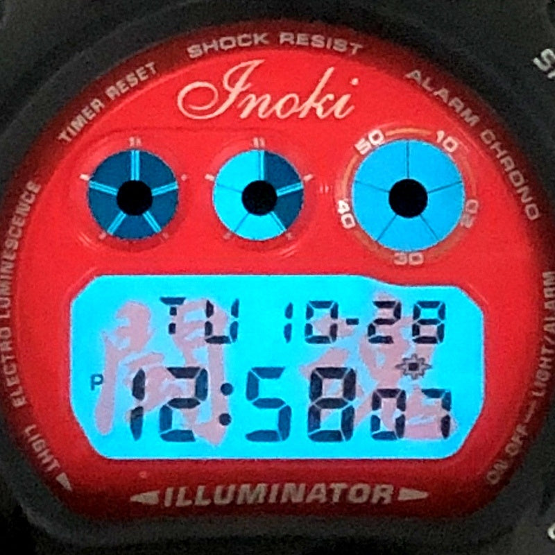 DW-6900BIN-9 アントニオ猪木モデル 闘魂ELバックライト