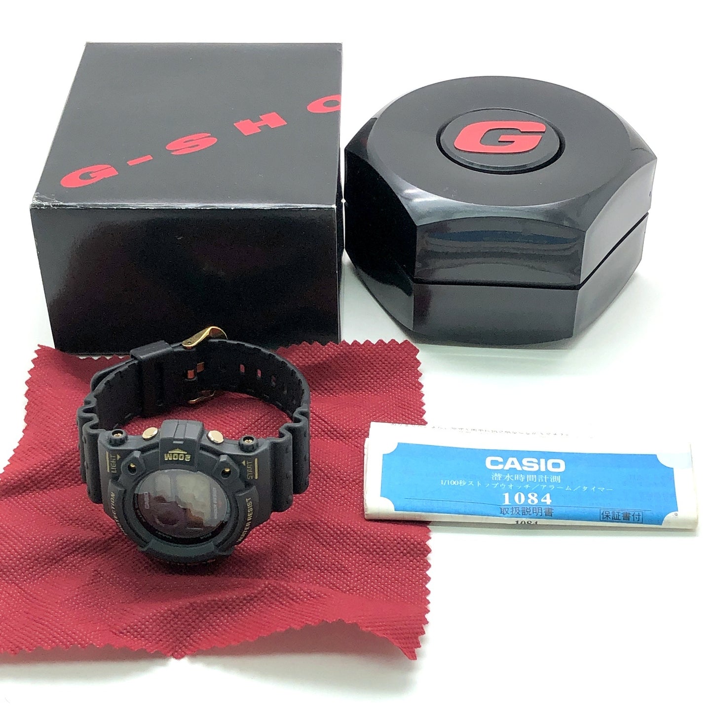 DW-6300-1C 初代フロッグマン 国内モデル 金液晶 赤ロゴバージョン